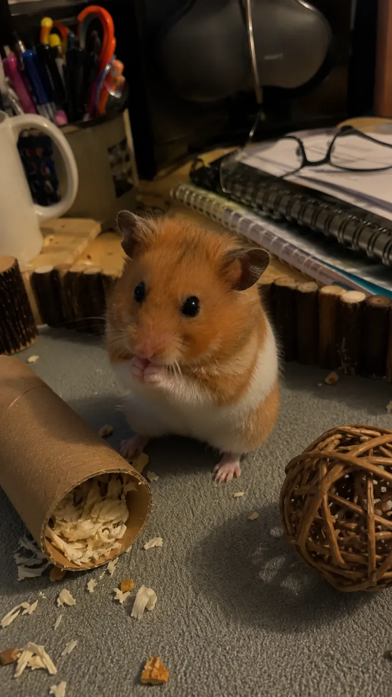 Biscuit’s Snack Routine