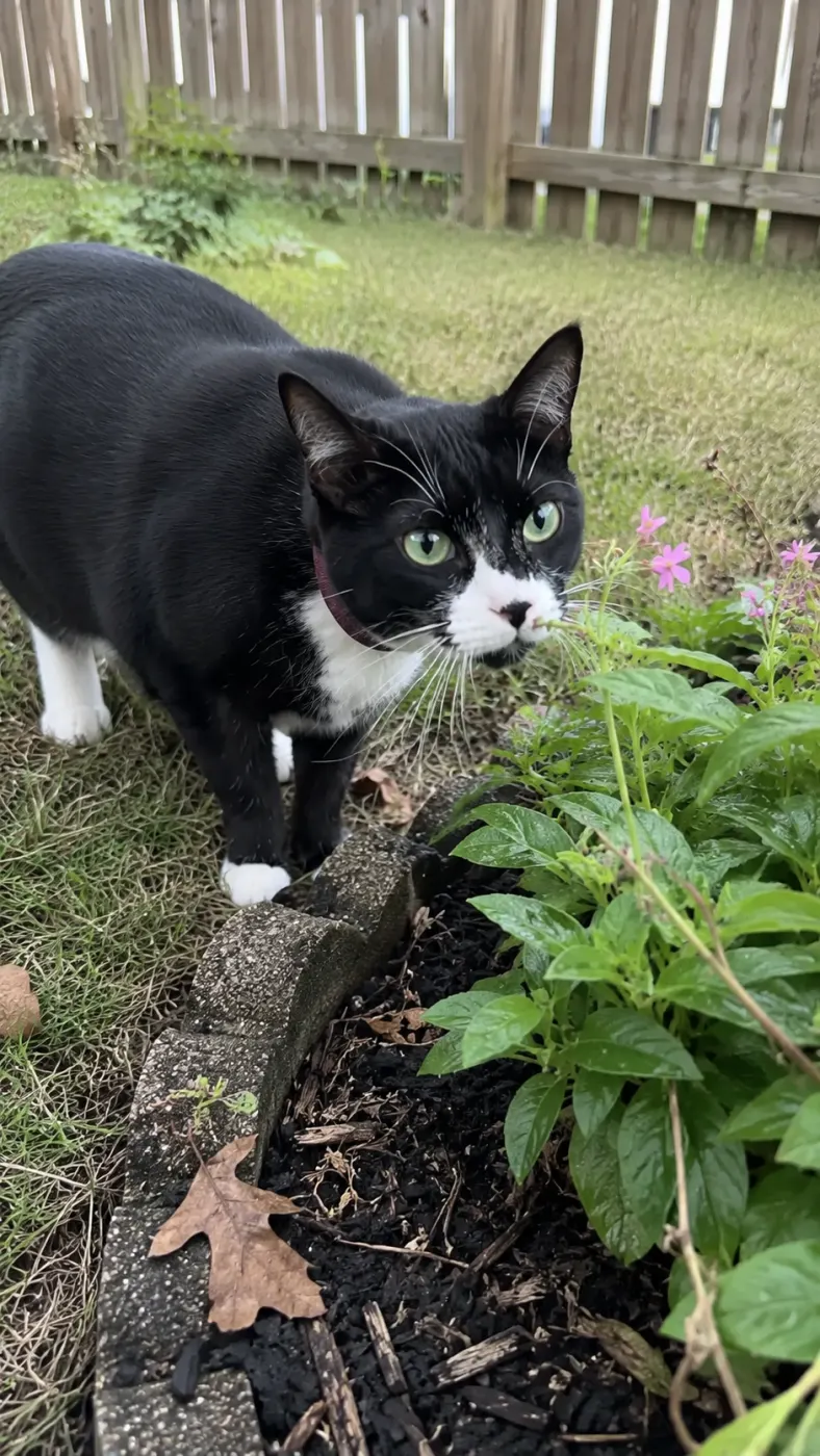 Olive’s Backyard Inspection