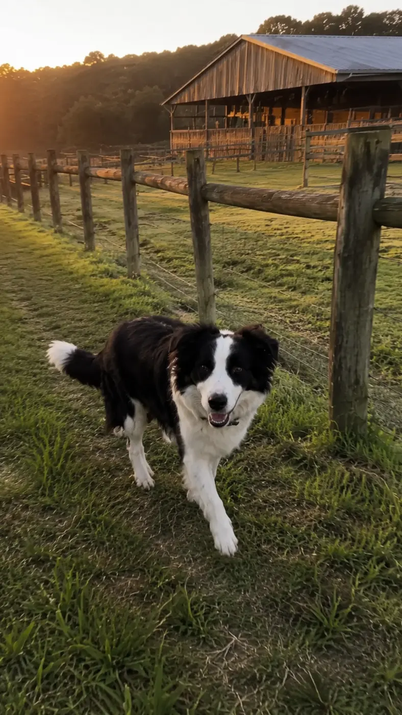 Daisy’s Morning Farm Rounds